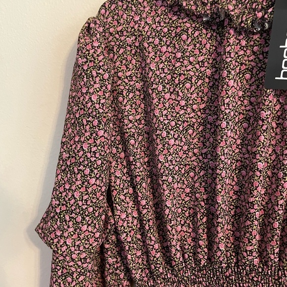 BOOHOO plus size floral dress NWT - Picture 5 of 7